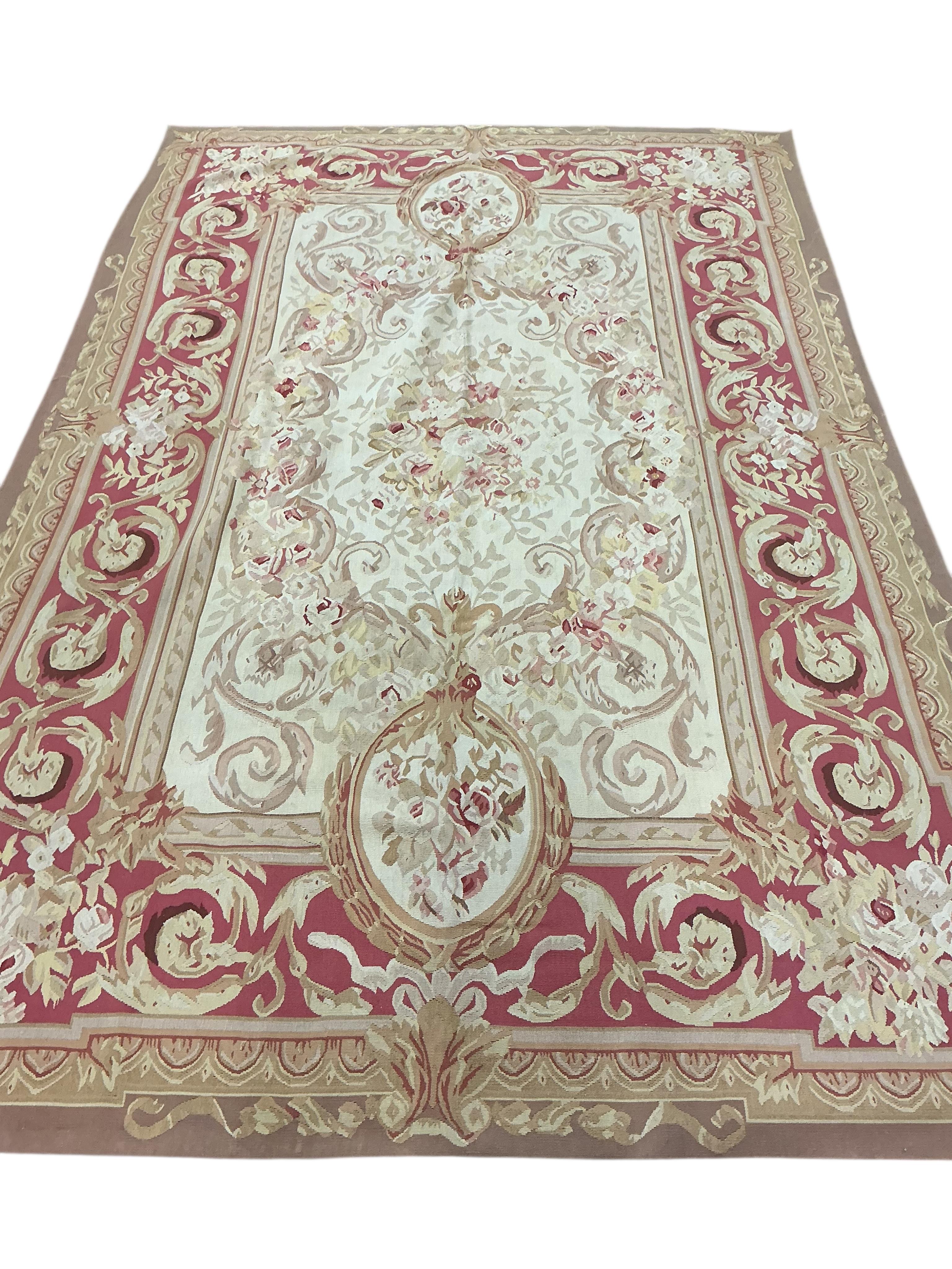 An Aubusson style carpet, 277 x 180cm